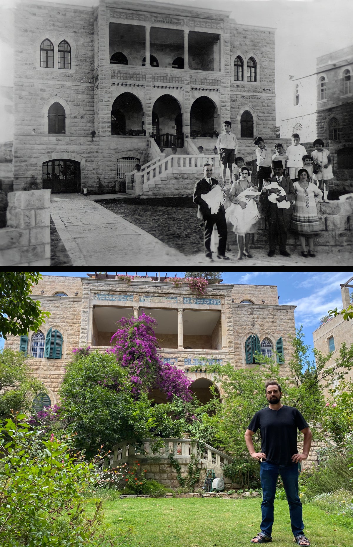 Bisharat Family Postcard