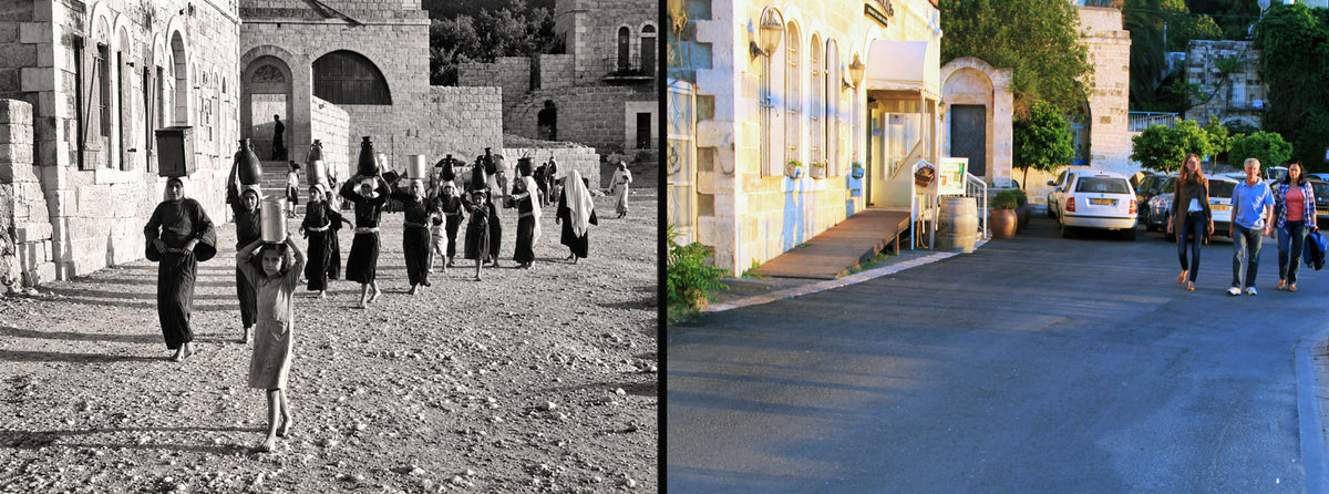 Ein Karem Women Postcard - Jerusalem