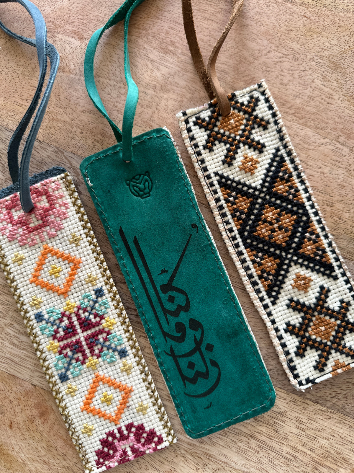 Leather Bookmark كنا وما زلنا