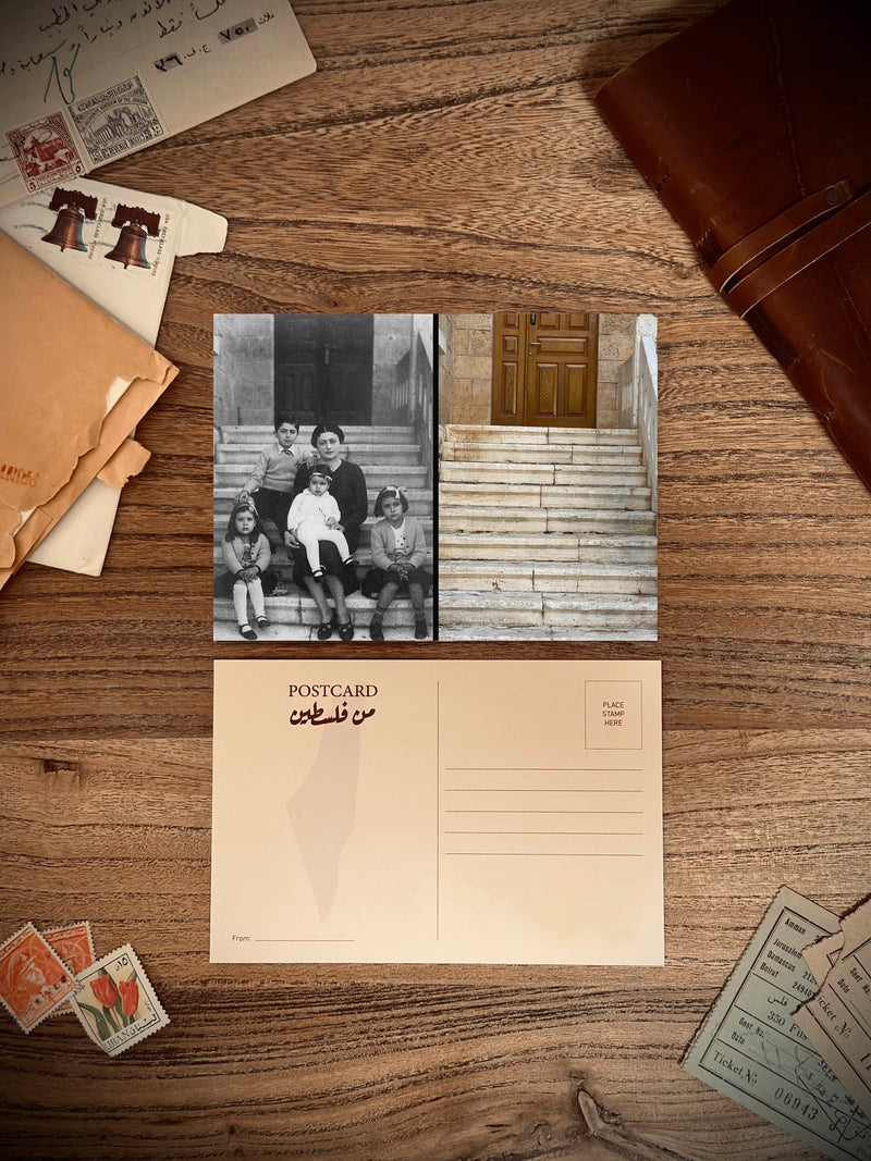 Gellat Family Postcard