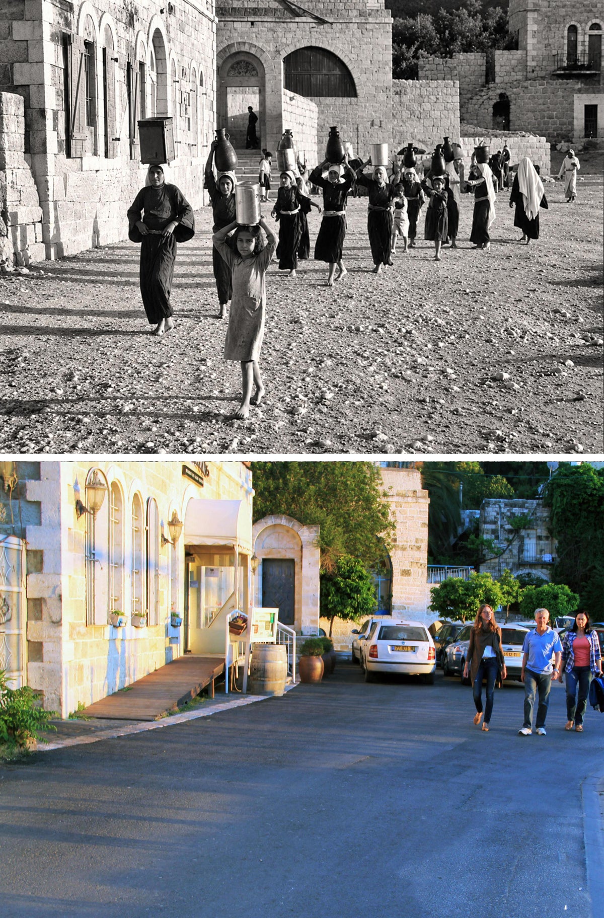 Ein Karem Women Postcard - Jerusalem